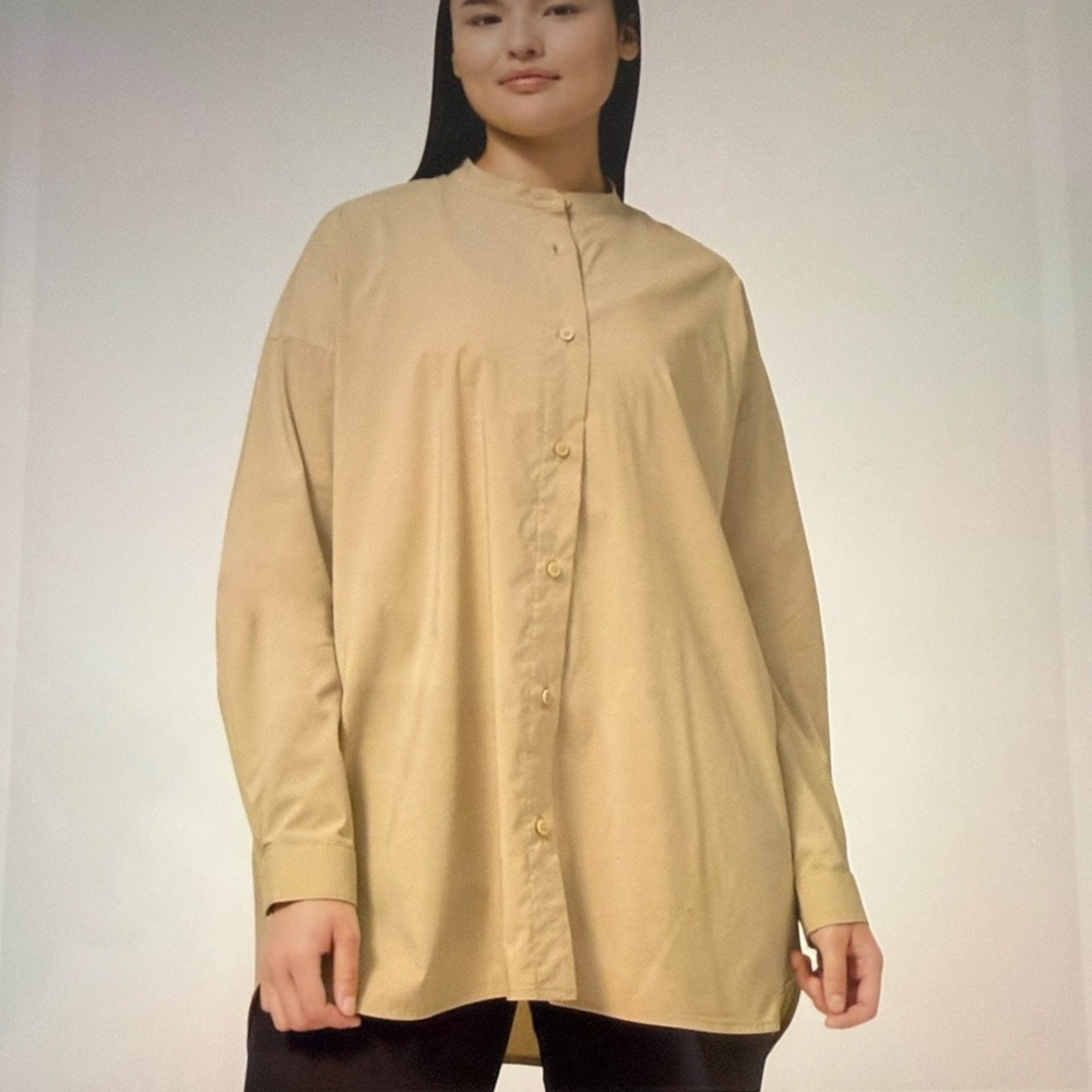 Lulu All Days Oversized Button Down Shirt